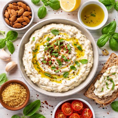 Image of Homemade Almond Ricotta
