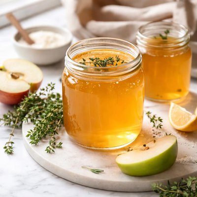 Image of Homemade Apple Pectin Stock