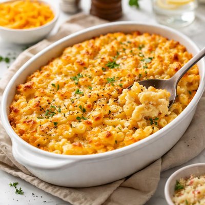 Image of Homemade Baked Macaroni and Cheese