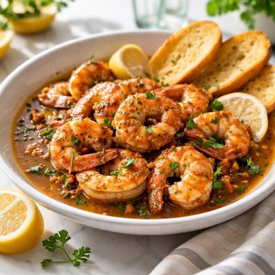Image of Homemade Barbecue Shrimp Appetizer
