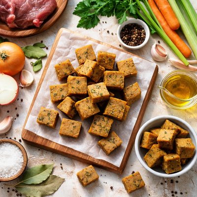 Image of Homemade Beef Bouillon Cubes
