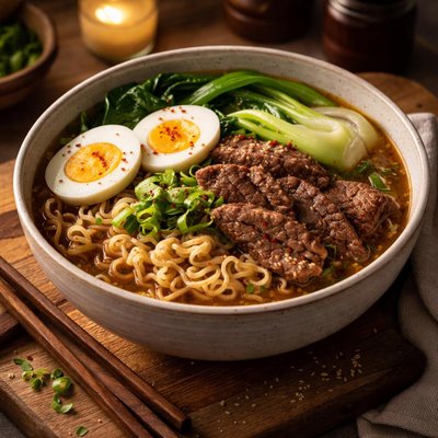 Image of Homemade Beef Ramen