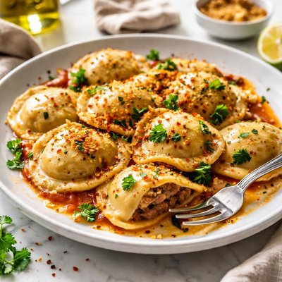 Image of Homemade Beef Ravioli