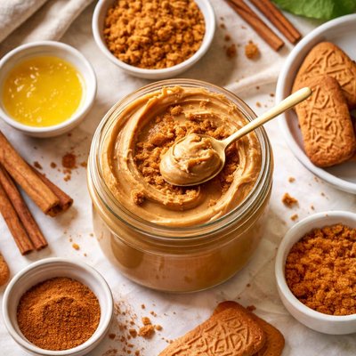 Image of Vegan Homemade Biscoff Butter