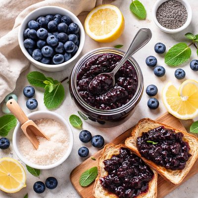 Image of Conserva Casera de Arándanos Paleo