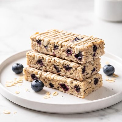 Image of Homemade Blueberry Protein Bars