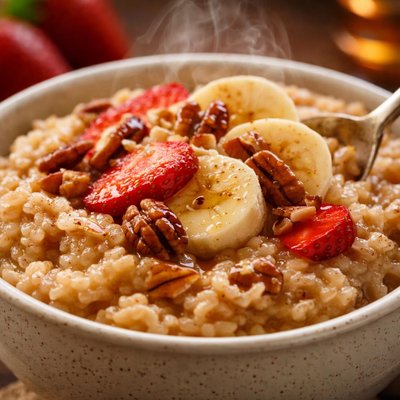 Image of Homemade Brown Rice Hot Cereal