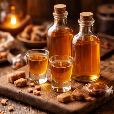 Image of Homemade Butterscotch Schnapps