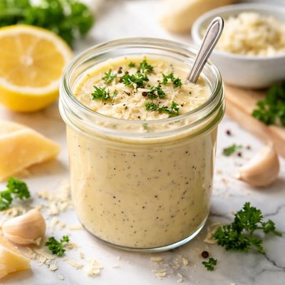 Image of Homemade Caesar Salad Dressing