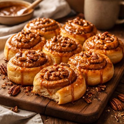 Image of Homemade Caramel Rolls