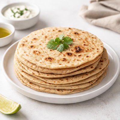 Image of Chapatis caseros bajos en sodio