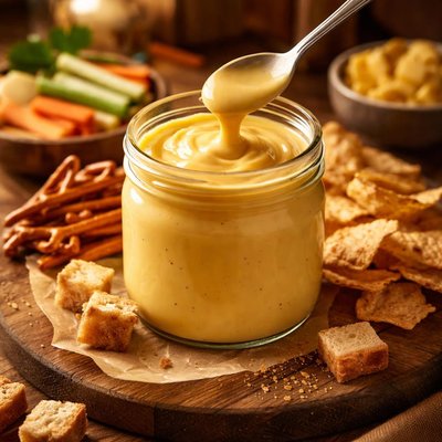Image of Homemade Cheese Whiz Clone