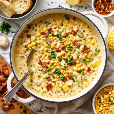 Image of Homemade Chicken Corn Chowder