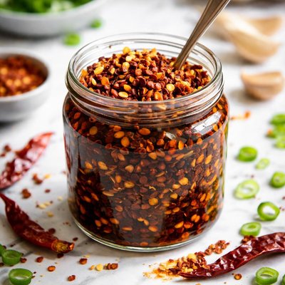 Image of Crispy de Chiles Casero sin lácteos.