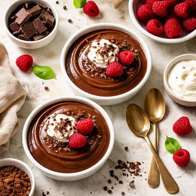 Image of Homemade Chocolate Pudding