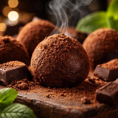 Image of Homemade Chocolate Truffles