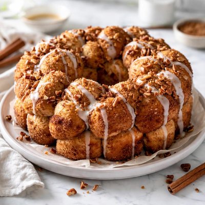 Image of Homemade Cinnamon Bubble Bread