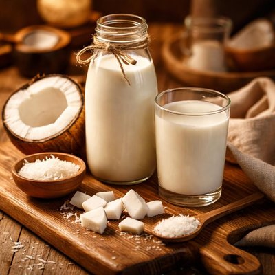 Image of Homemade Coconut Milk