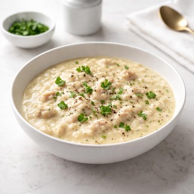 Image of Homemade Condensed Cream of Chicken Soup