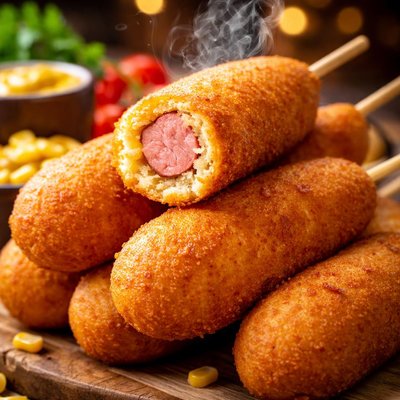 Image of Homemade Corn Dogs