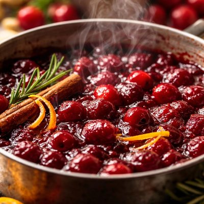 Image of Homemade Cranberry Sauce
