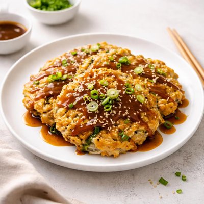 Image of Homemade Egg Foo Yong W Egg Beaters