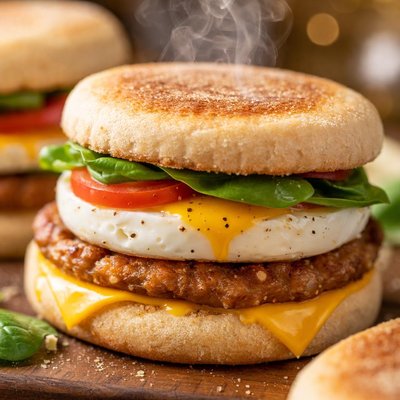 Image of Homemade Egg Mcmuffins