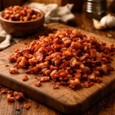 Image of Homemade Fresh Bacon Bits