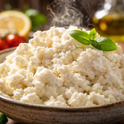 Image of Homemade Fresh Ricotta Cheese
