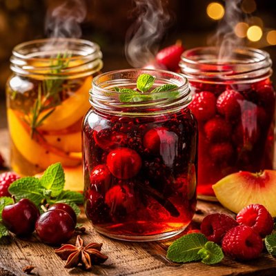 Image of Homemade Fruit Liquers