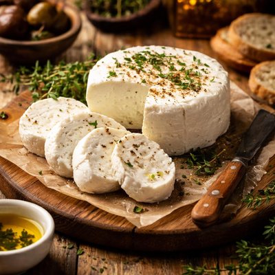 Image of Homemade Goat Cheese