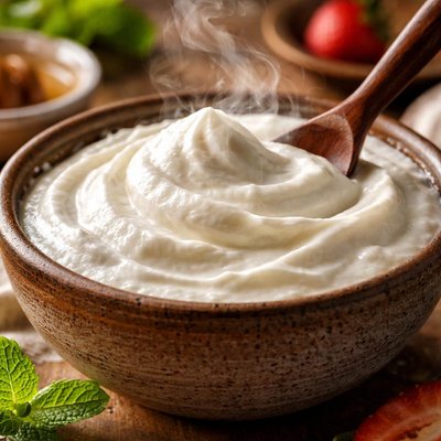 Image of Homemade Greek Balkan Style Yogurt