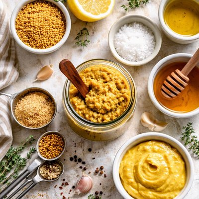Image of Homemade Honey Dijon Mustard