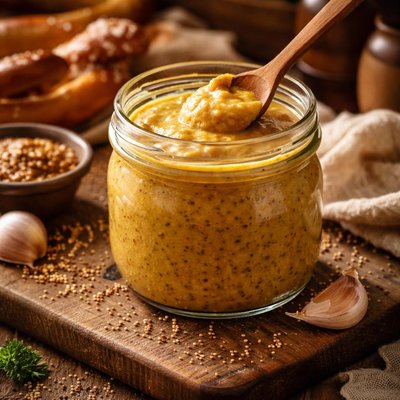 Image of Homemade Hot Mustard