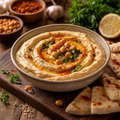 Image of Homemade Houmous Hummus