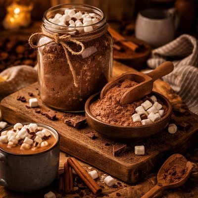 Image of Homemade Instant Hot Chocolate Mix