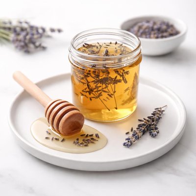 Image of Homemade Lavender Honey