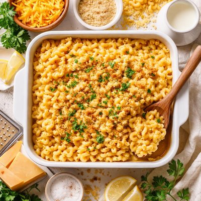 Image of Homemade Macaroni and Cheese