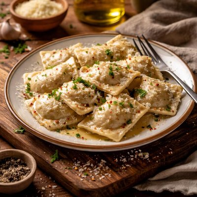 Image of Whole30 Homemade Meat Ravioli