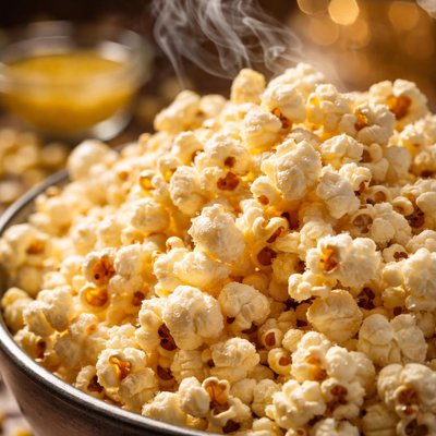 Image of Homemade Microwave Popcorn