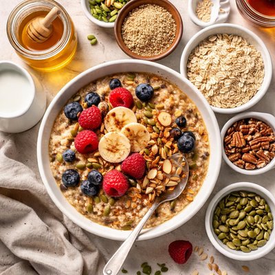Image of Homemade Multi Grain Hot Cereal