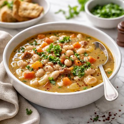 Image of Homemade Navy Bean Soup