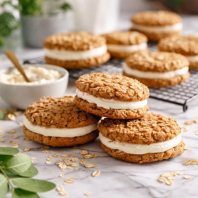 Image of Homemade Oatmeal Cream Pies