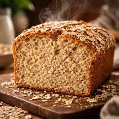 Image of Vegan Homemade Oats Bread