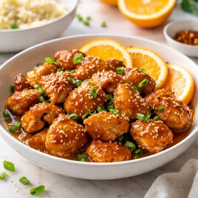 Image of Low Sodium Homemade Orange Chicken