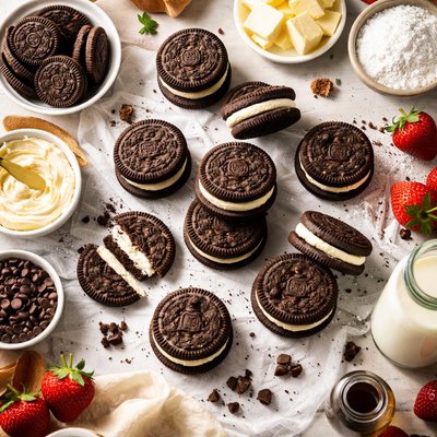Image of Homemade Oreo Cookies