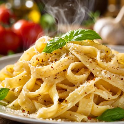 Image of Homemade Pasta Fettuccine
