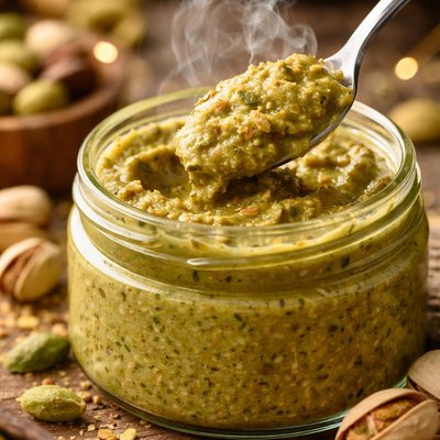 Image of Whole30 Homemade Pistachio Butter