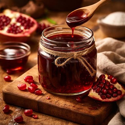 Image of Homemade Pomegranate Syrup