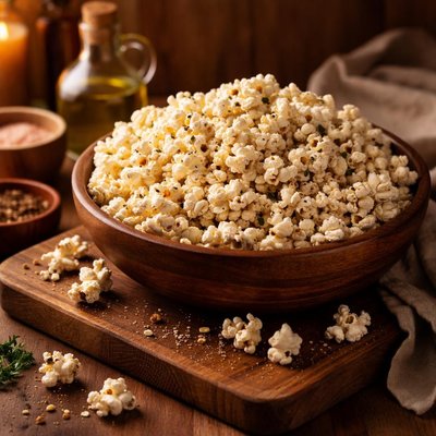 Image of Low Fat Homemade Popcorn